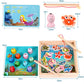 Kids' Wooden Fishing Toy Box