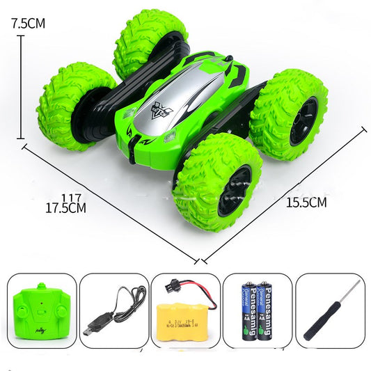 Double-Sided Tumble Bucket Remote Control Stunt Car