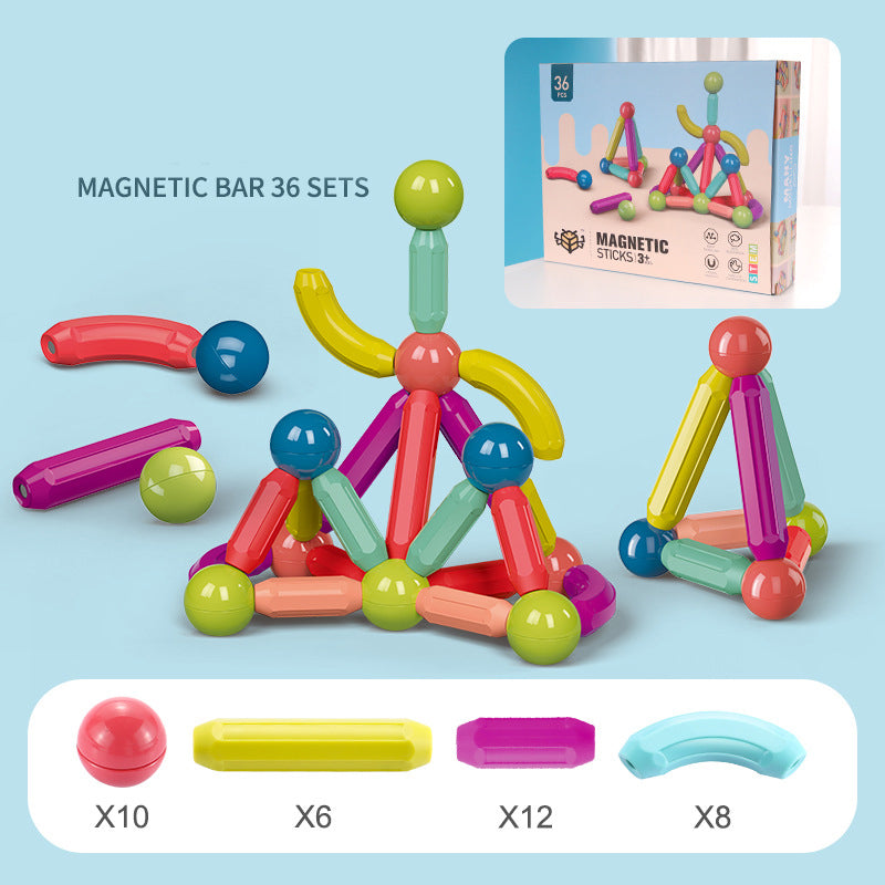 Magnetic Stick Building Set