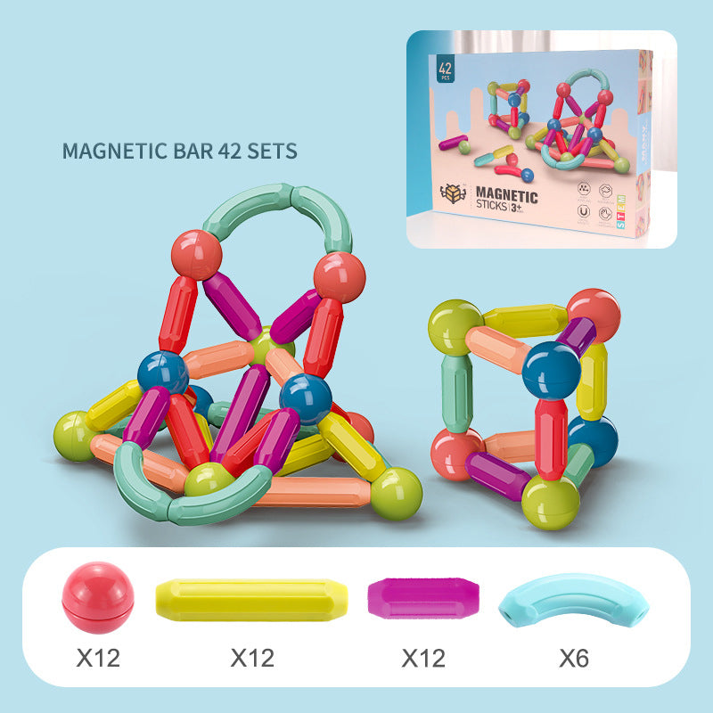 Magnetic Stick Building Set