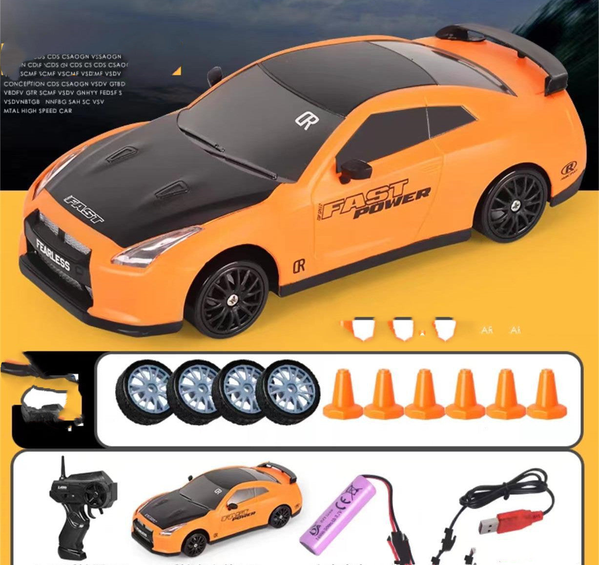 2.4G Drift RC Car - High-Speed & Precision Control