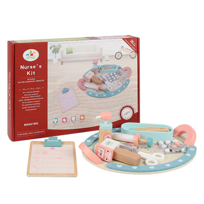 Wooden Medical Play Set - Educational & Imaginative Fun for Kids