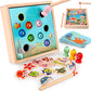 Kids' Wooden Fishing Toy Box